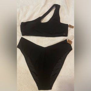 Sz XXL Black Bikini By PINK Victoria Secret